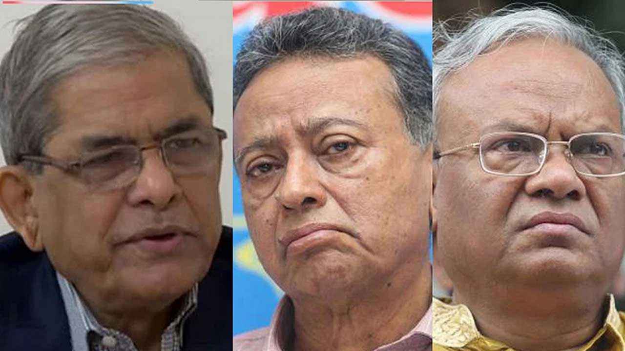 ফখরুল, খসরু ও রিজভীকে খালাস দিয়েছে আদালত